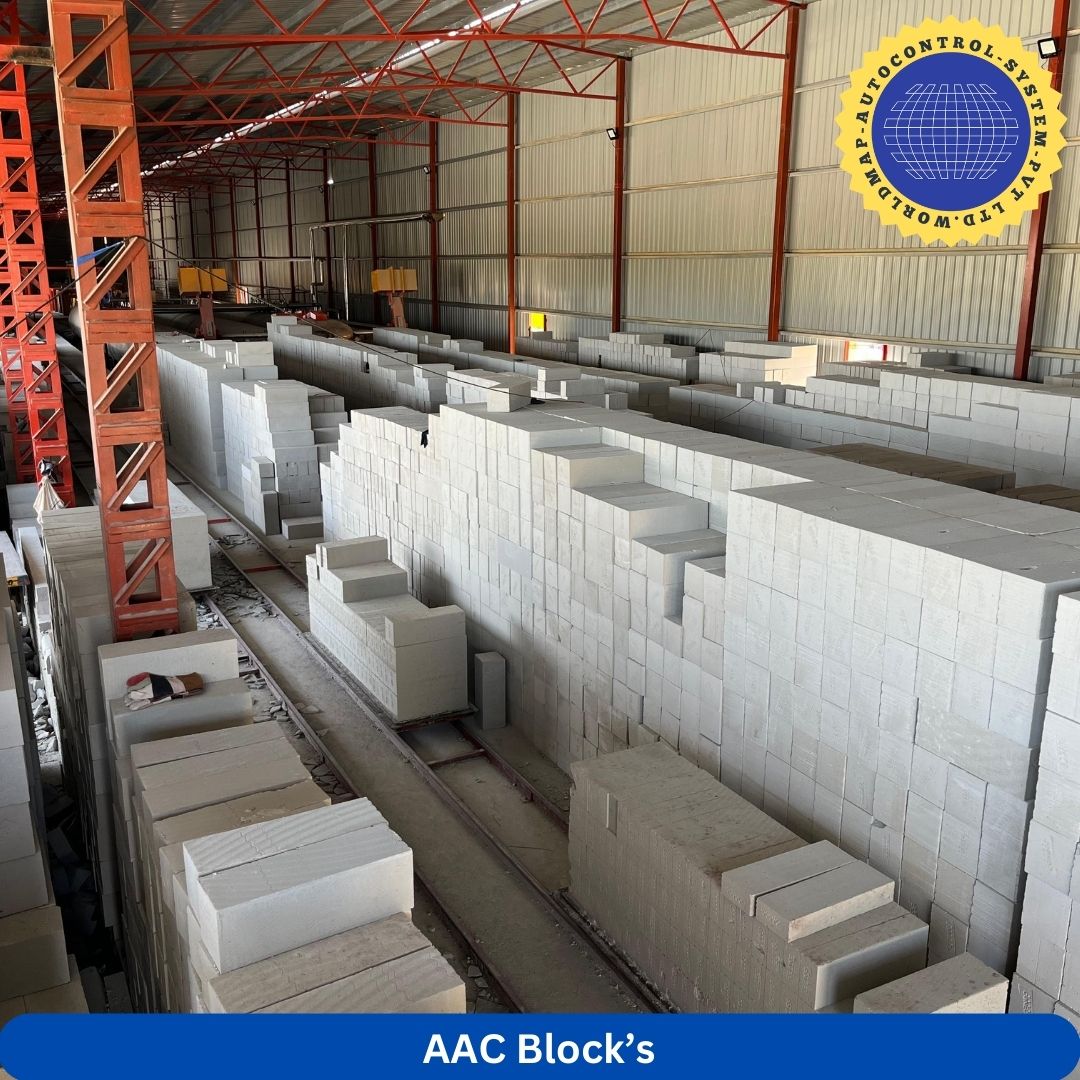 AAC Block Plant Manufacturers in Pune, Suppliers and Exporters in Pune | Worldmap Autocontrol System